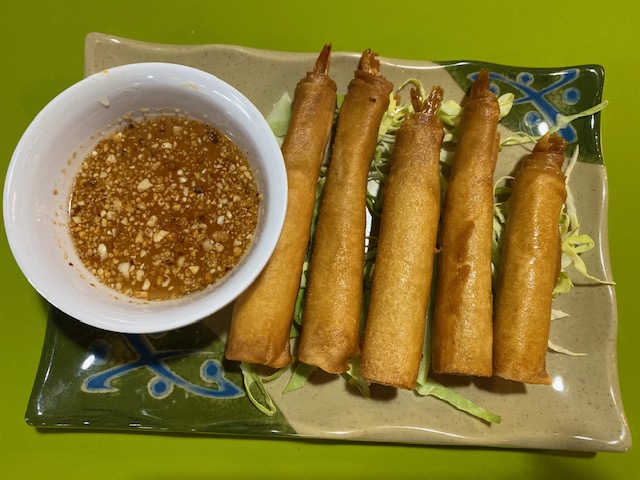 Order 5. Shrimp Egg Rolls (5) food online from Mekong store, Anchorage on bringmethat.com