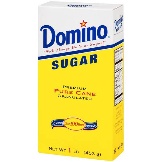 Order Domino Pure Cane Granulated Sugar 1lb food online from Everyday Needs By Gopuff store, Littleton on bringmethat.com