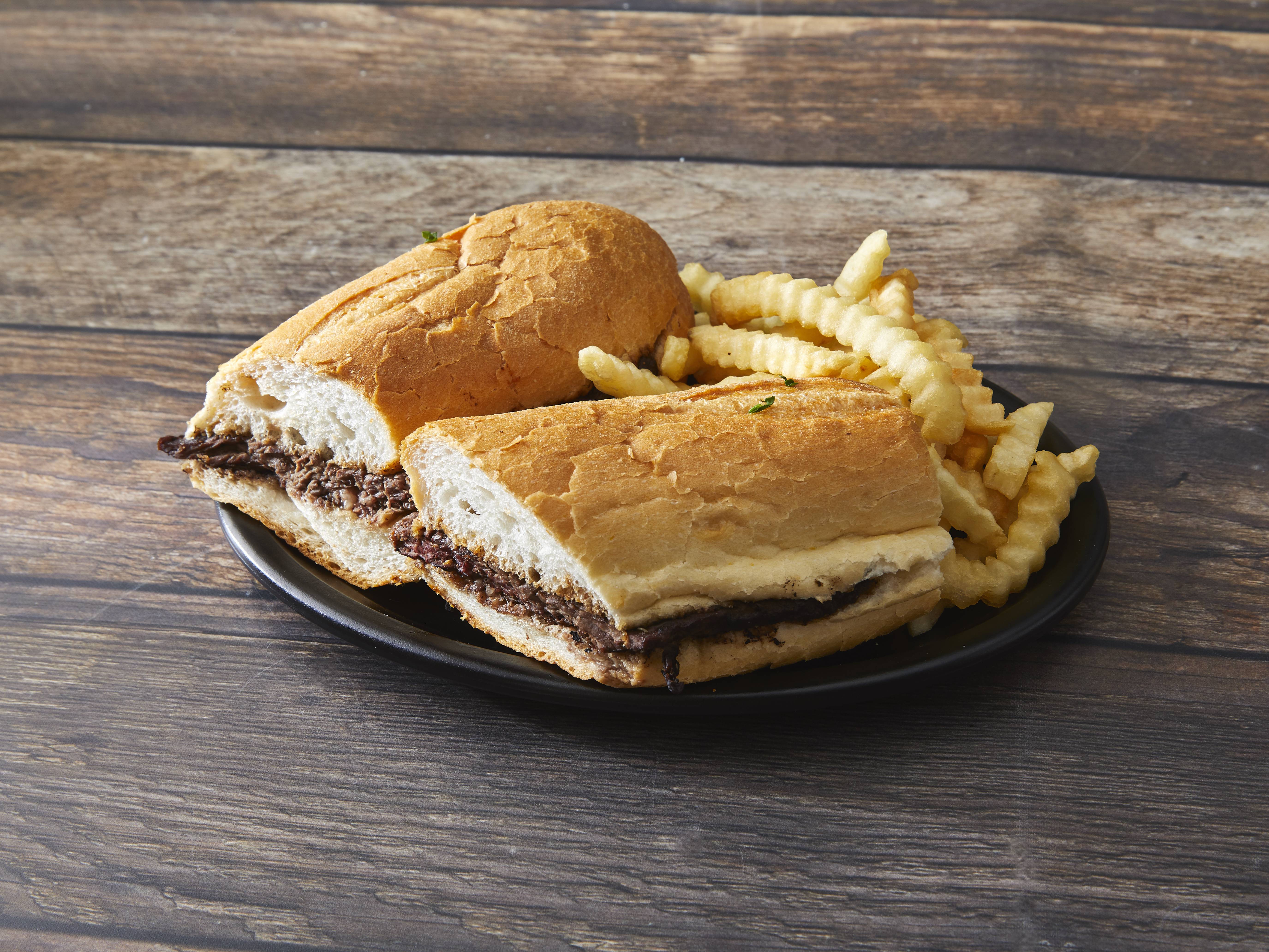 Order Booby's Famous Steak Sandwich food online from Booby's store, Niles on bringmethat.com