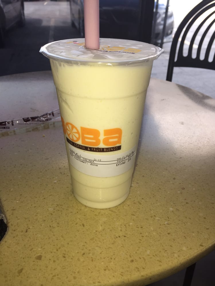 Order Pina Colada Smoothie food online from I Heart Boba store, Spring on bringmethat.com