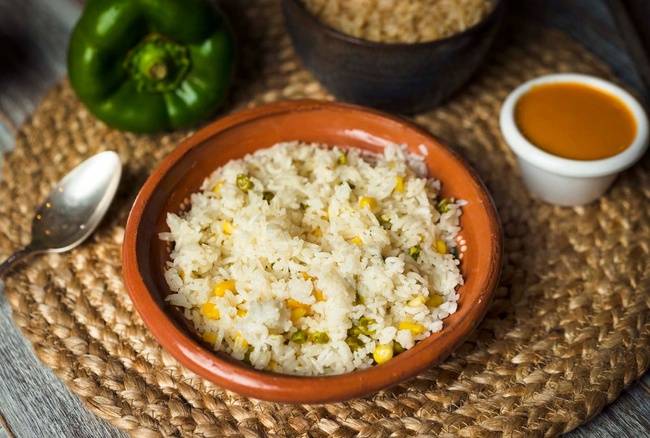 Order ~ Side White Rice food online from Guasaca store, Durham on bringmethat.com