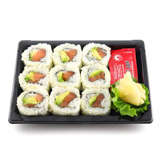 Order Salmon Avocado Roll  food online from Genji Sushi store, Portsmouth on bringmethat.com