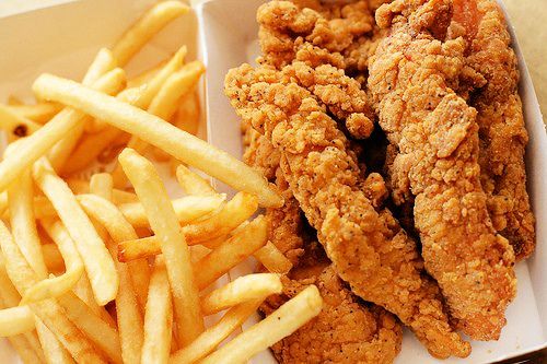 Order 4 Chicken Finger with Fries food online from Brulee Takeout store, Bedford on bringmethat.com