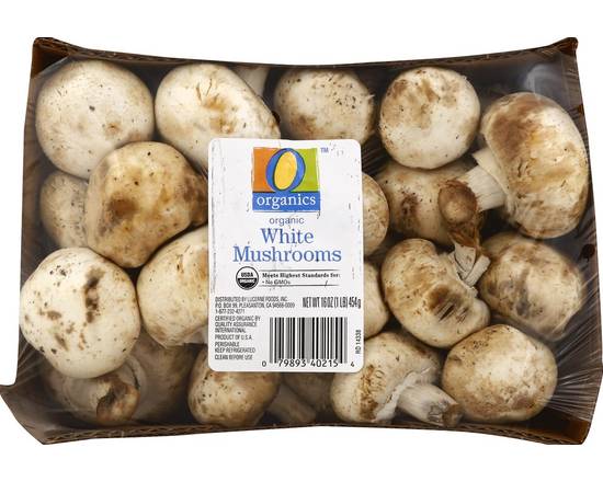 Order O Organics · Organic White Mushrooms (16 oz) food online from Safeway store, Vallejo on bringmethat.com