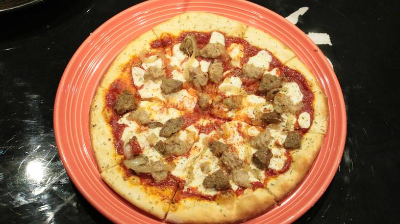 Order Meat Ball Pizza food online from Avivo, Brick Oven Pizzeria store, Wichita on bringmethat.com