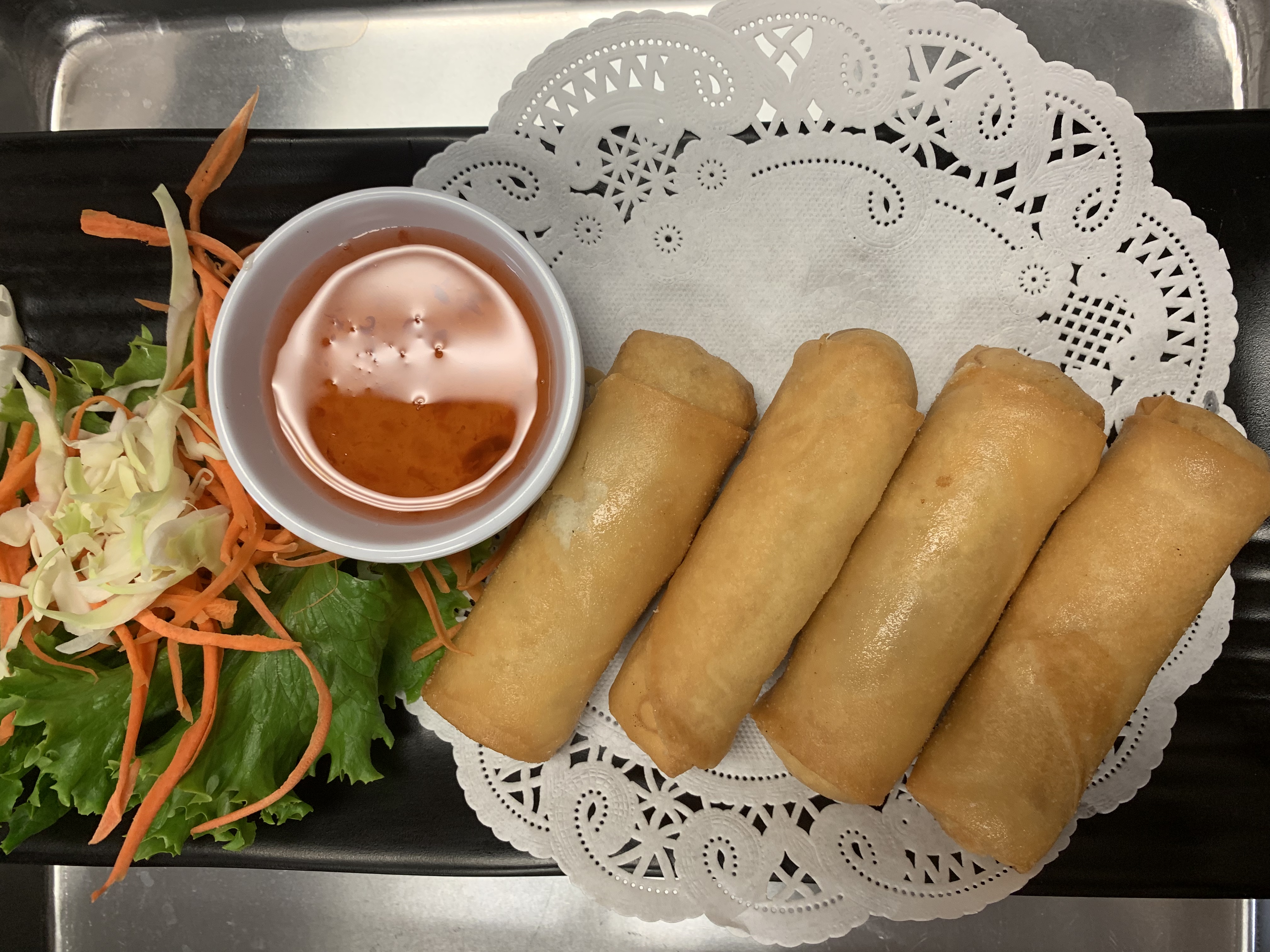 Order Egg Roll (4pcs.) food online from Lucky Deli store, Los Angeles on bringmethat.com