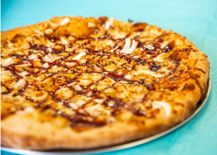 Order BBQ Chicken Pizza food online from Jackpot Pizza store, Spring on bringmethat.com
