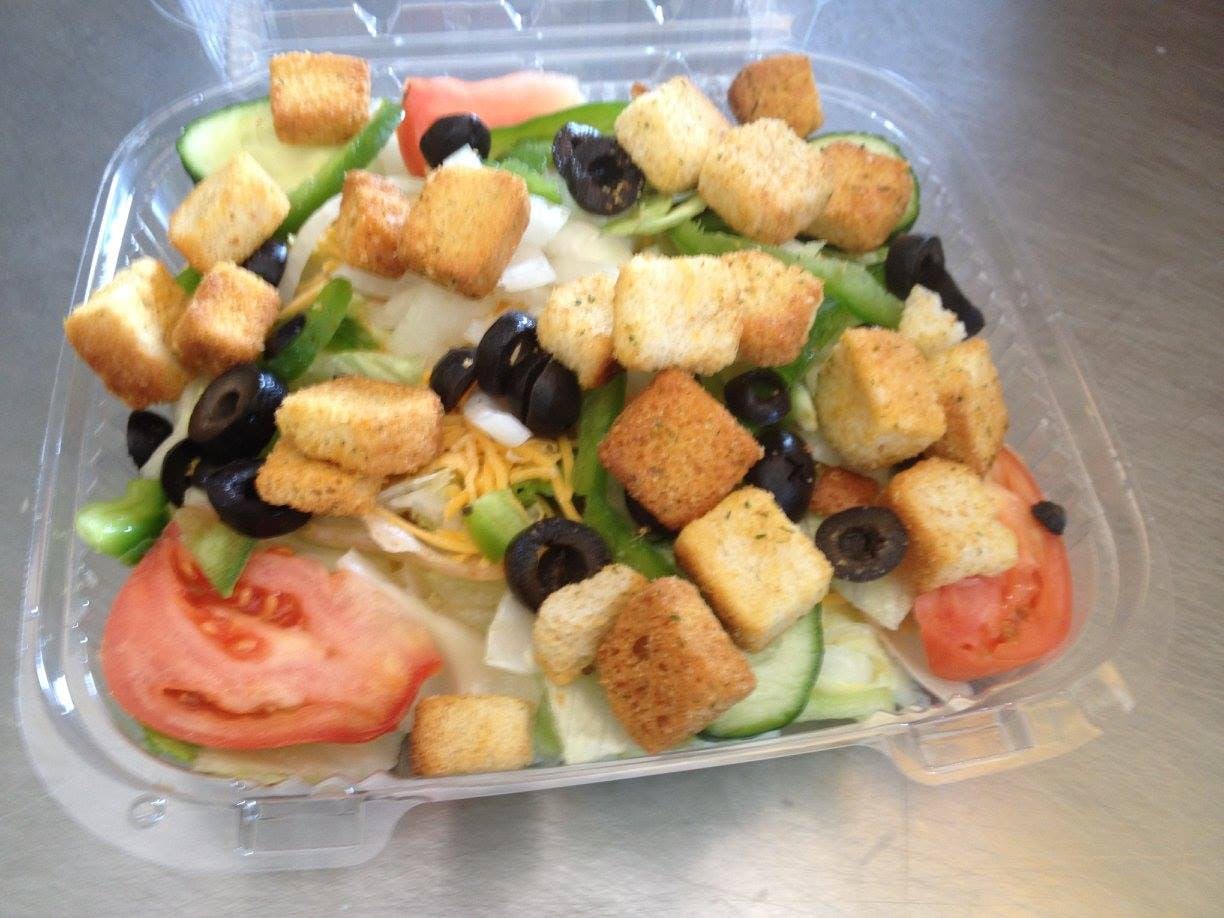 Order Garden Salad - Small food online from Pizza Xpress store, Selma on bringmethat.com