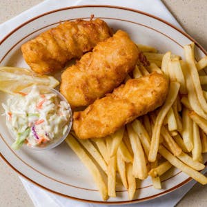 Order Fish & Chips (910-1300 cal) food online from Leo Coney Island store, Shelby Charter Township on bringmethat.com