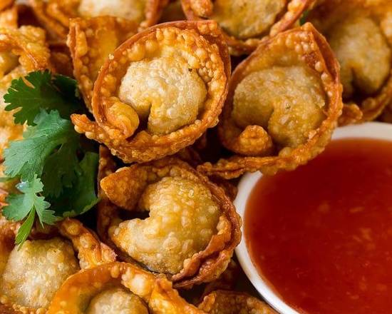 Order Fried Wontons (8 pcs) food online from Empire Palace store, Hopewell on bringmethat.com