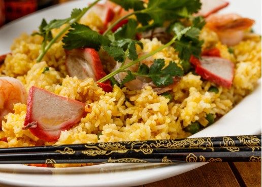 Order H7. House Special Fried Rice food online from Pho Hoang store, Houston on bringmethat.com