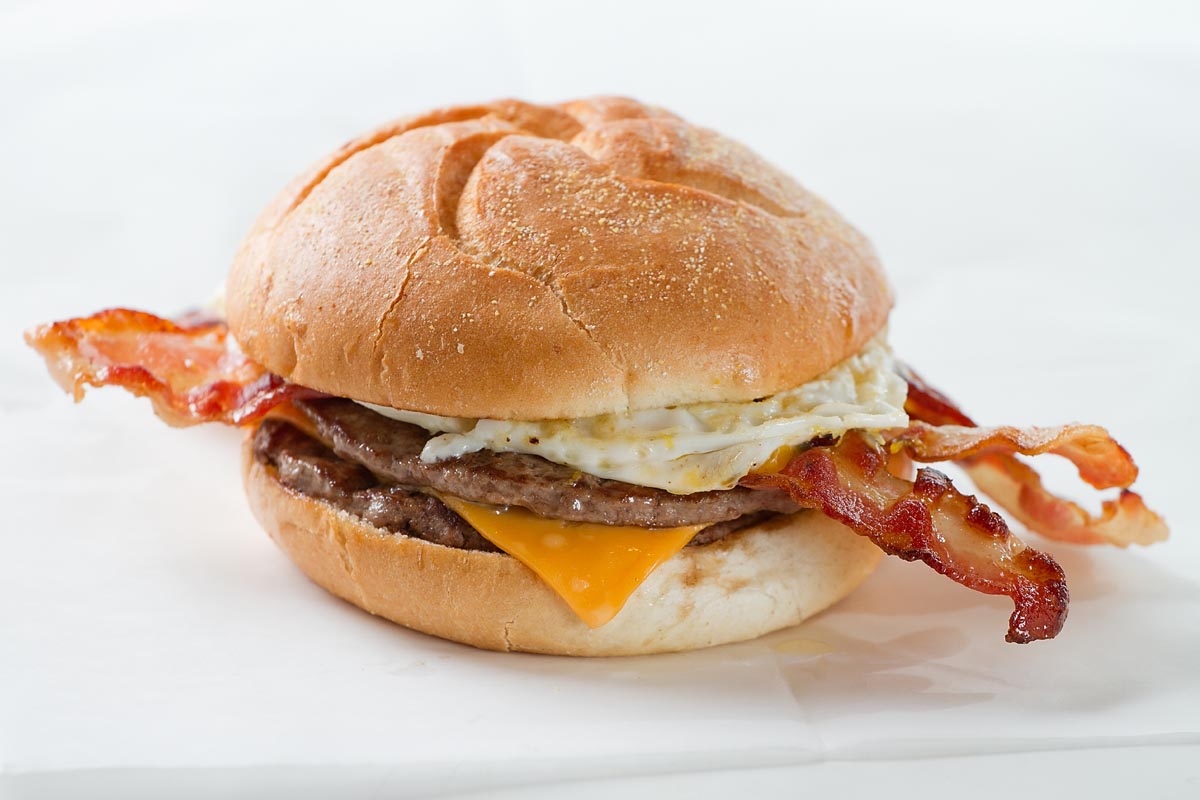 Order The Obama Burger food online from Billy Goat Tavern store, Chicago on bringmethat.com