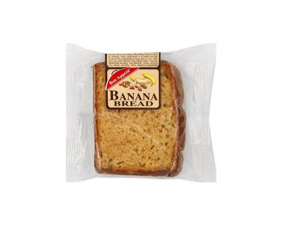 Order Bon Appetit Bananna Nut Cake Slice 4z food online from Raley'S store, South Lake Tahoe on bringmethat.com
