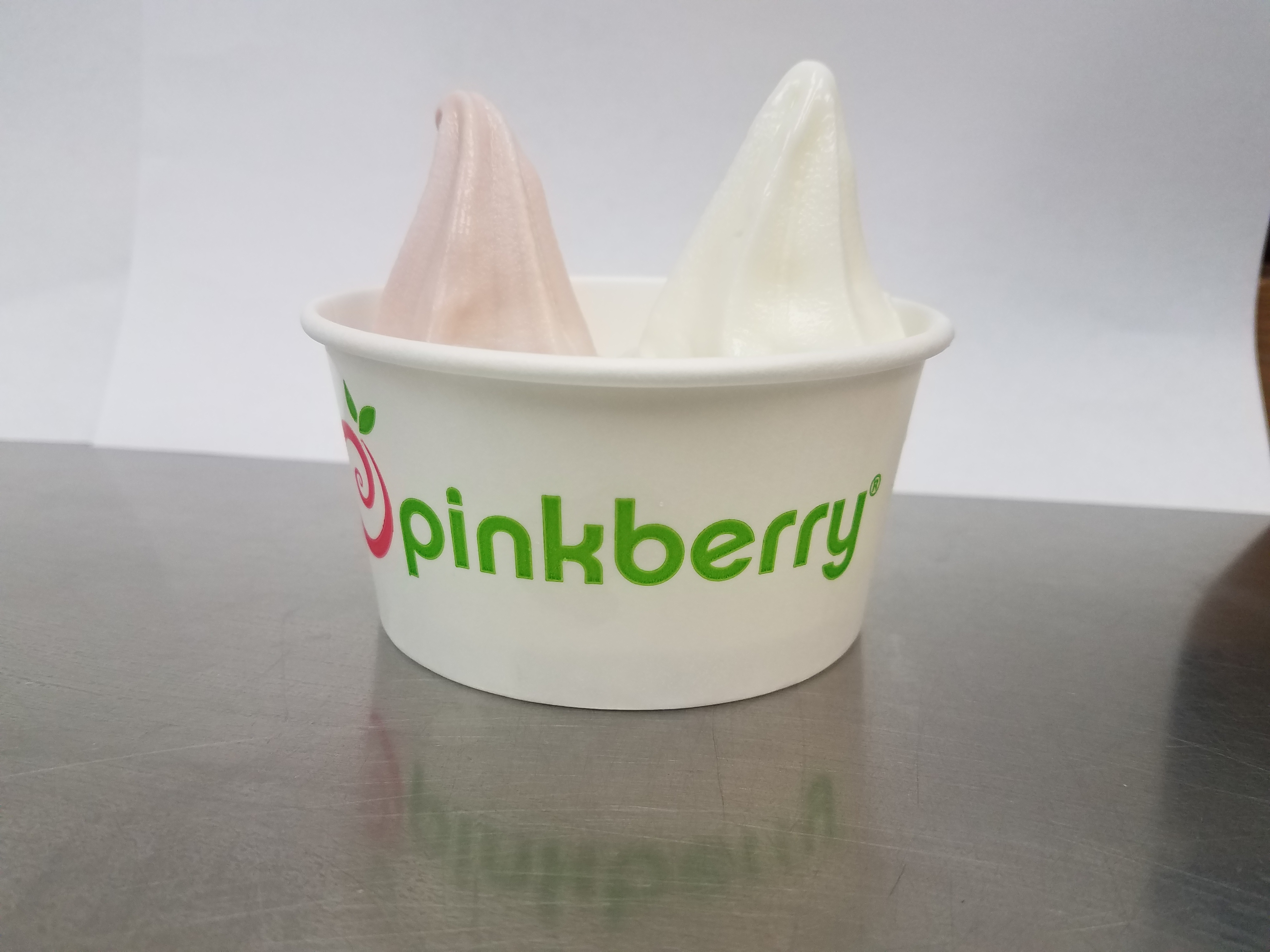 Order Small Side by Side Frozen Yogurt with Toppings food online from Pinkberry store, Charlotte on bringmethat.com