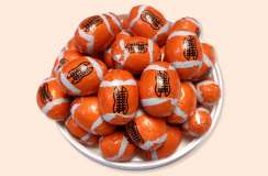 Order Foil Wrapped Footballs food online from Hanna Krause Homemade Candies store, Paramus on bringmethat.com