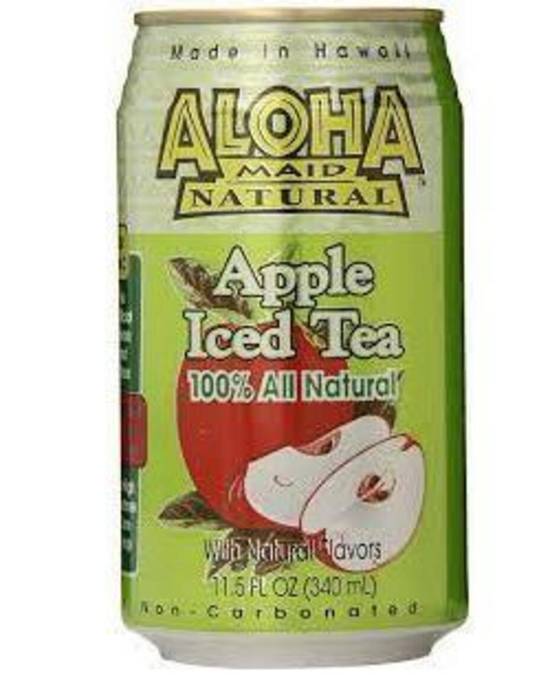 Order Aloha Maid - Apple Iced Tea food online from IV Deli Mart store, Goleta on bringmethat.com