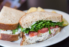 Order Chicken Salad Sandwich food online from The Shoppe store, Dallas on bringmethat.com