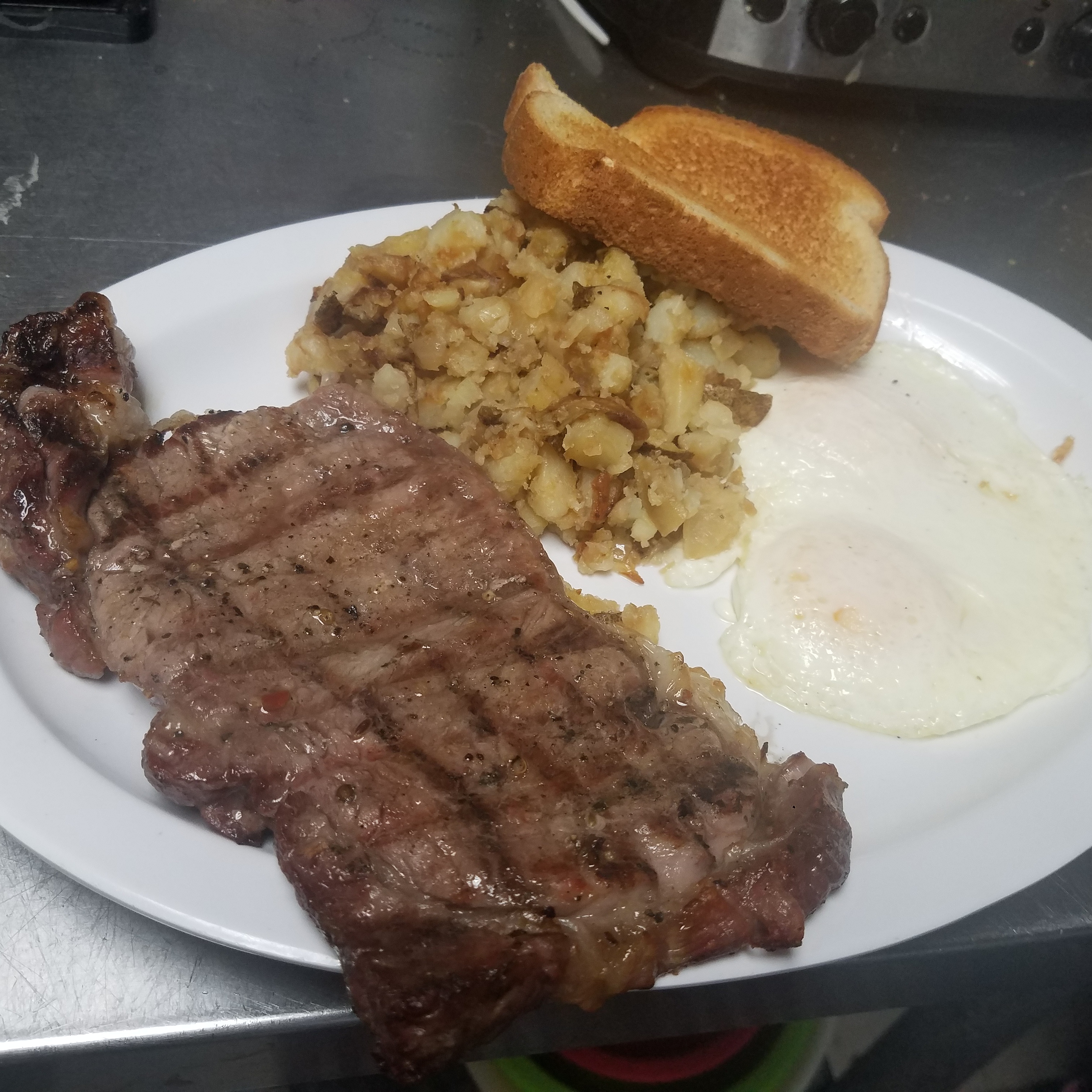 Order New York Steak and Eggs food online from Rj Southernhome Cooking store, Downey on bringmethat.com