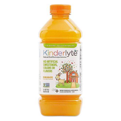 Order Kinderlyte Natural Oral Electrolyte Solution - 33.8 fl oz food online from Walgreens store, Metairie on bringmethat.com