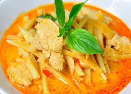 Order Red Curry food online from Thai Fiesta Cafe store, Paramount on bringmethat.com