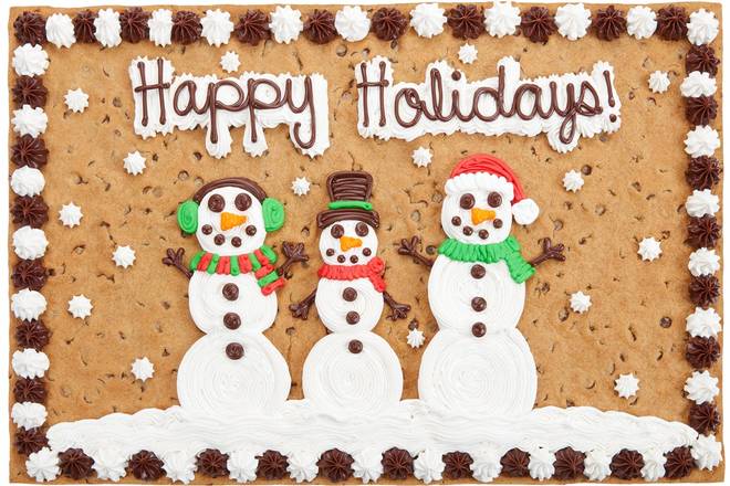 Order Merry Christmas From the Snows - HW2827 food online from Great American Cookies store, Hurst on bringmethat.com
