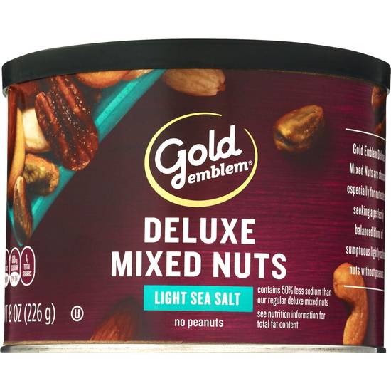 Order Gold Emblem Deluxe Mixed Nuts Lightly Salted food online from Cvs store, LANETT on bringmethat.com