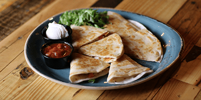 Order Chicken Quesadilla food online from Forklift And Palate store, Manheim on bringmethat.com