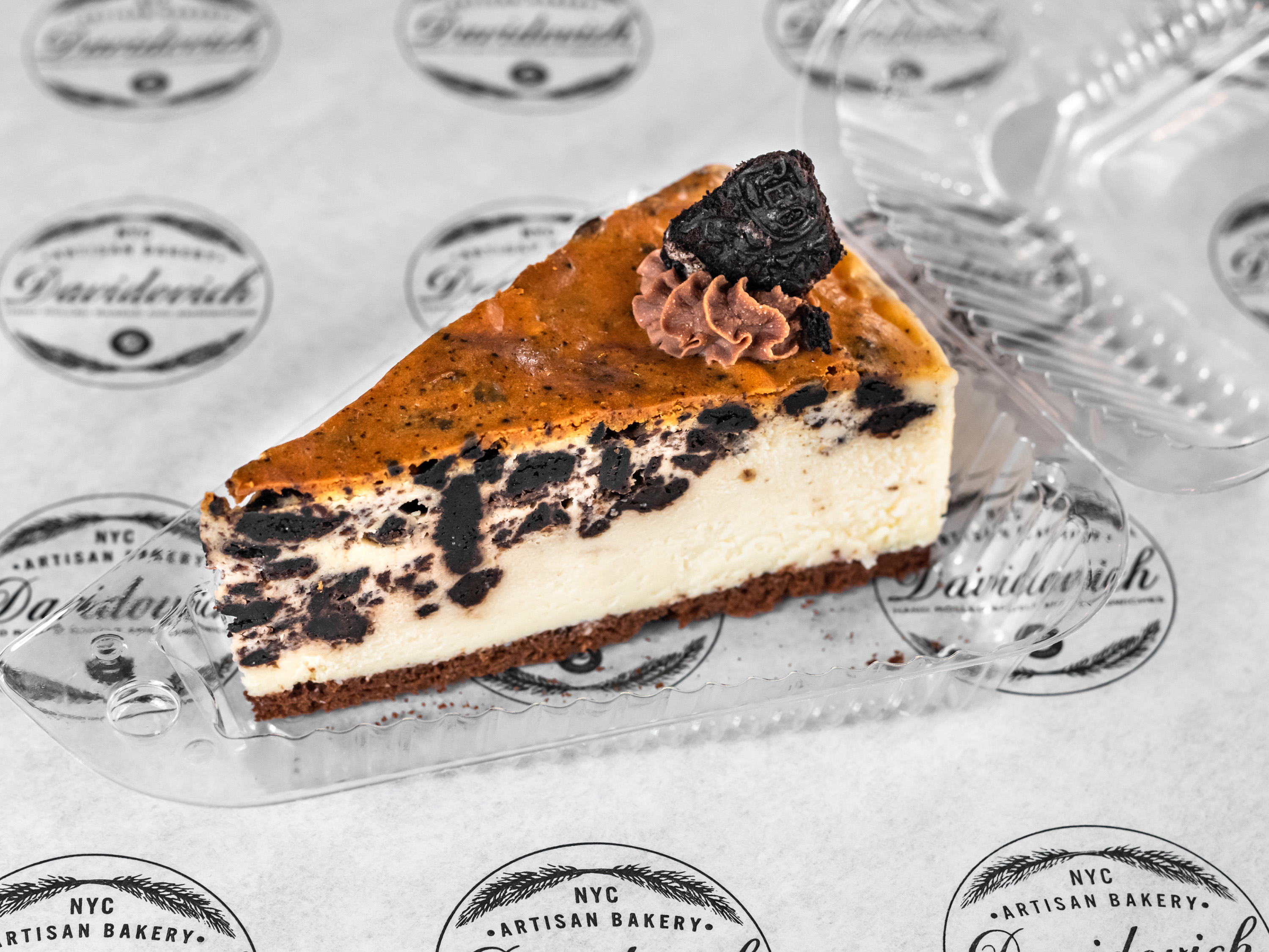 Order Oreo Cheesecake food online from Davidovich bakery catering store, New York on bringmethat.com