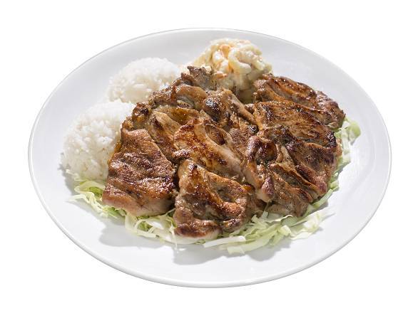 Order Hawaiian BBQ Chicken Plate food online from L&L Hawaiian Bbq store, Elk Grove on bringmethat.com