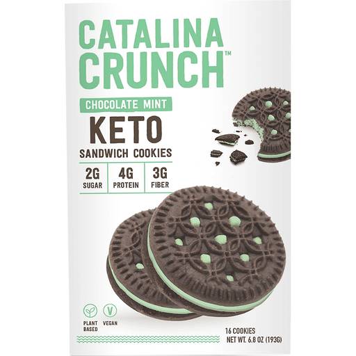 Order Catalina Crunch Chocolate Mint Sandwich Cookie  (6.8 OZ) 140557 food online from BevMo! store, Greenbrae on bringmethat.com