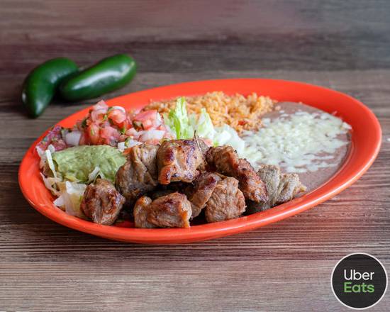 Order Carnitas food online from Cowboys Mexican Grill store, Asheville on bringmethat.com