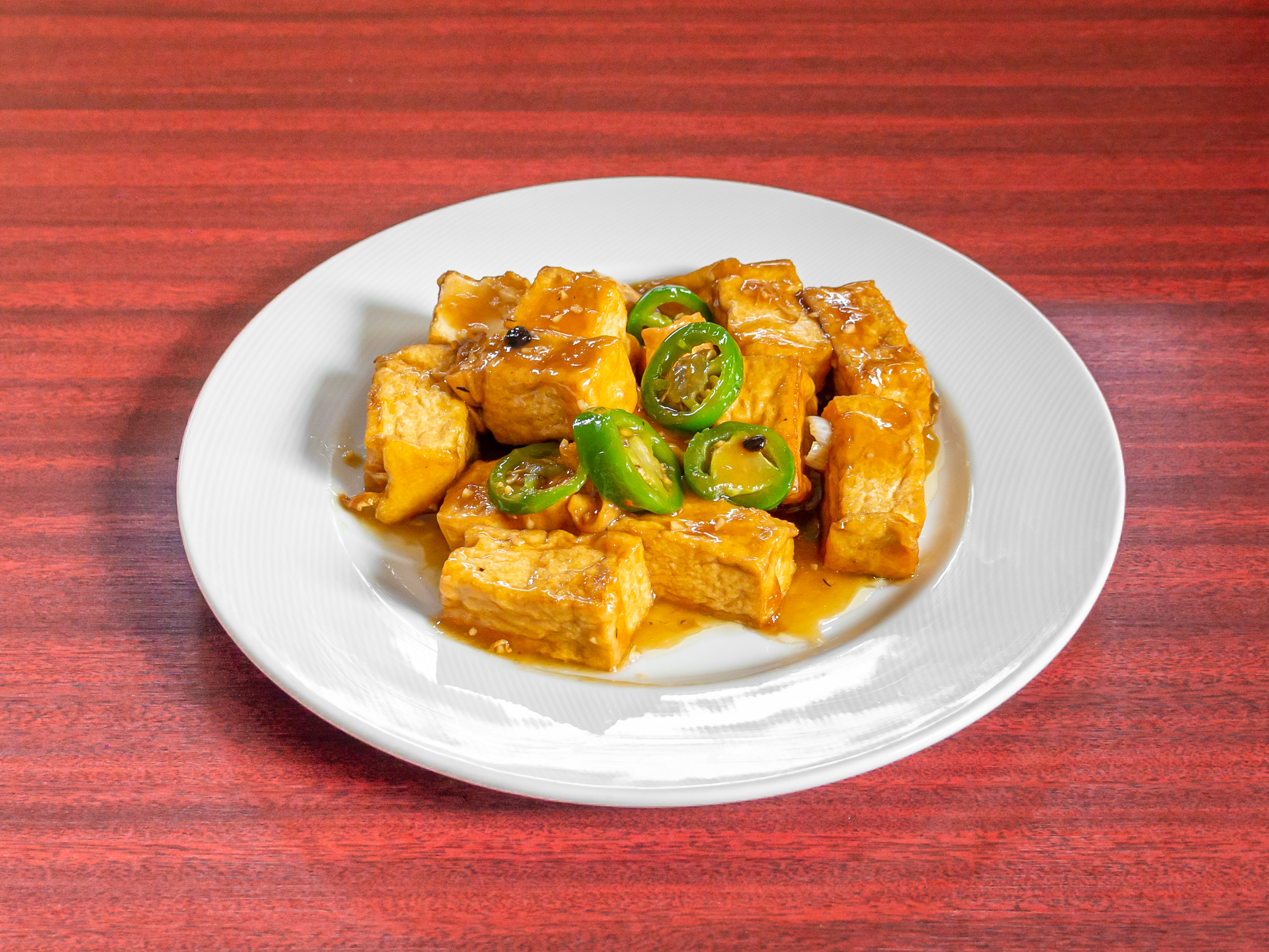 Order Hunan Tofu food online from Woks On Express Tien Fu 2 store, Sunnyvale on bringmethat.com