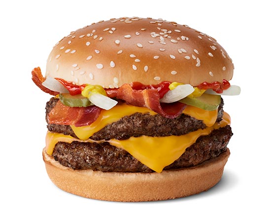 Order Double Bacon Quarter Pounder with Cheese food online from McDonald's store, Stone Mountain on bringmethat.com