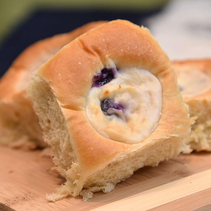 Order Blueberry Sweet Cheese food online from Kolache Republic store, Columbus on bringmethat.com
