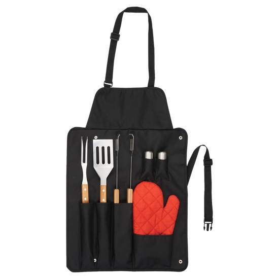 Order BBQ Apron & Grilling Tools Set (7pc) food online from Everyday Needs by Gopuff store, Newark on bringmethat.com