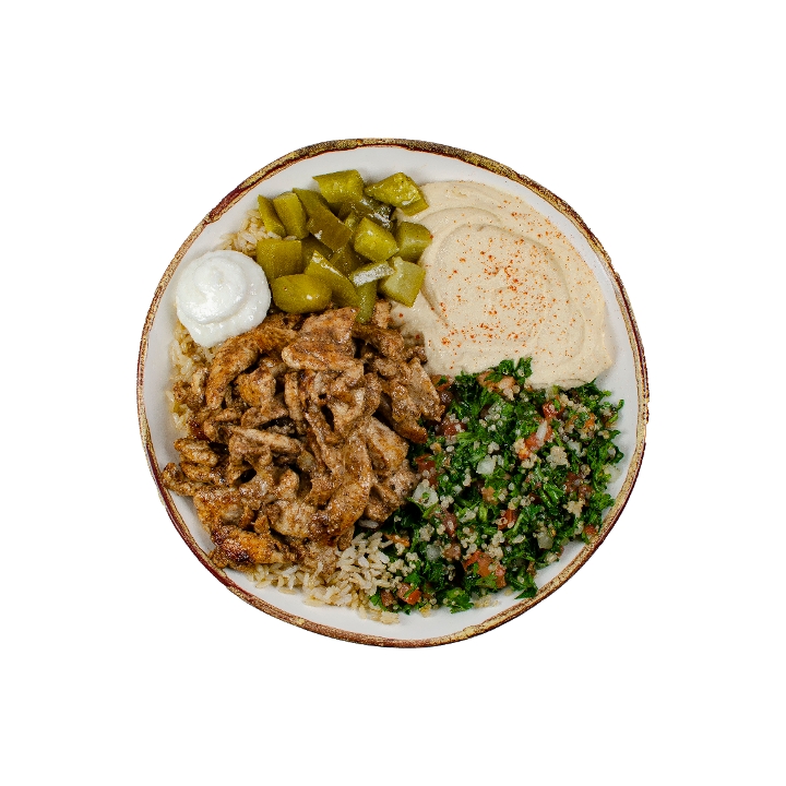 Order Chicken Shawarma Entrée food online from Anita's Kitchen store, Orion charter Township on bringmethat.com