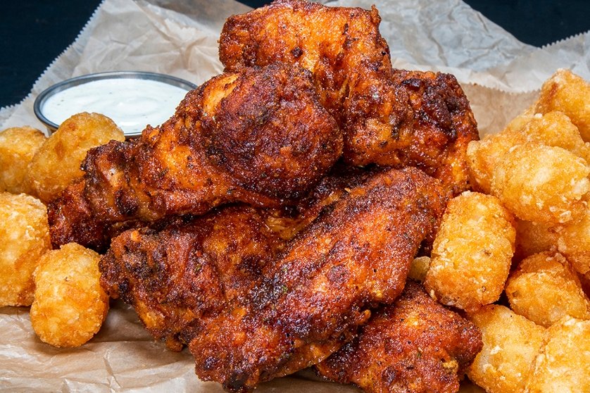 Order 6-PIECE WINGS COMBO food online from Jailbird store, Long Beach on bringmethat.com