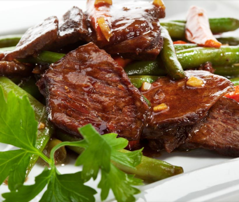 Order Beef with String Bean food online from First Wok Chinese store, Keyport on bringmethat.com