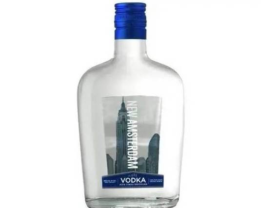 Order New Amsterdam, 375mL vodka (40.0% ABV) food online from Bushwick store, Brooklyn on bringmethat.com