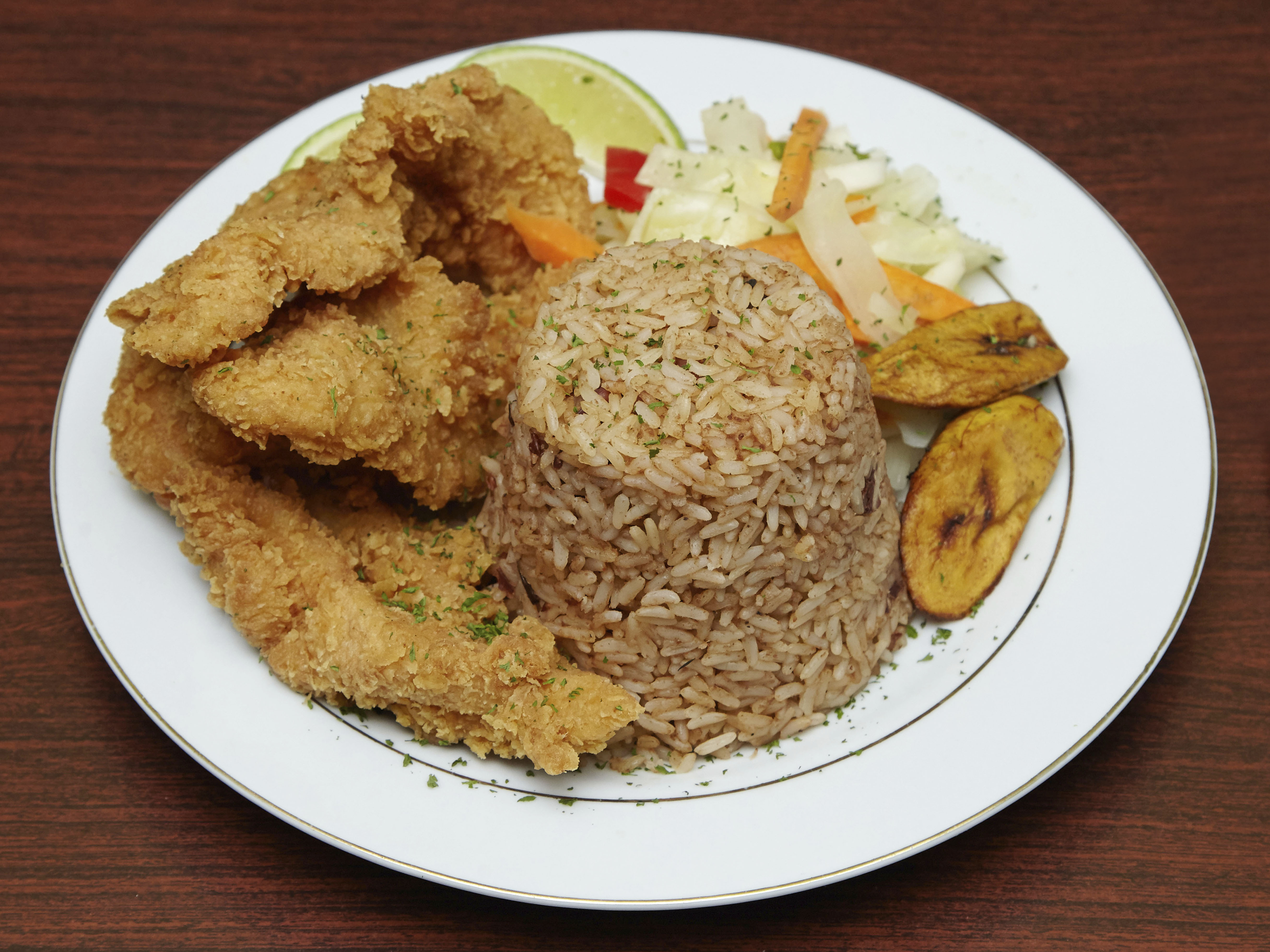 Order 7. Southern Fried Catfish food online from Golden Krust Caribbean Restaurant store, Brooklyn on bringmethat.com