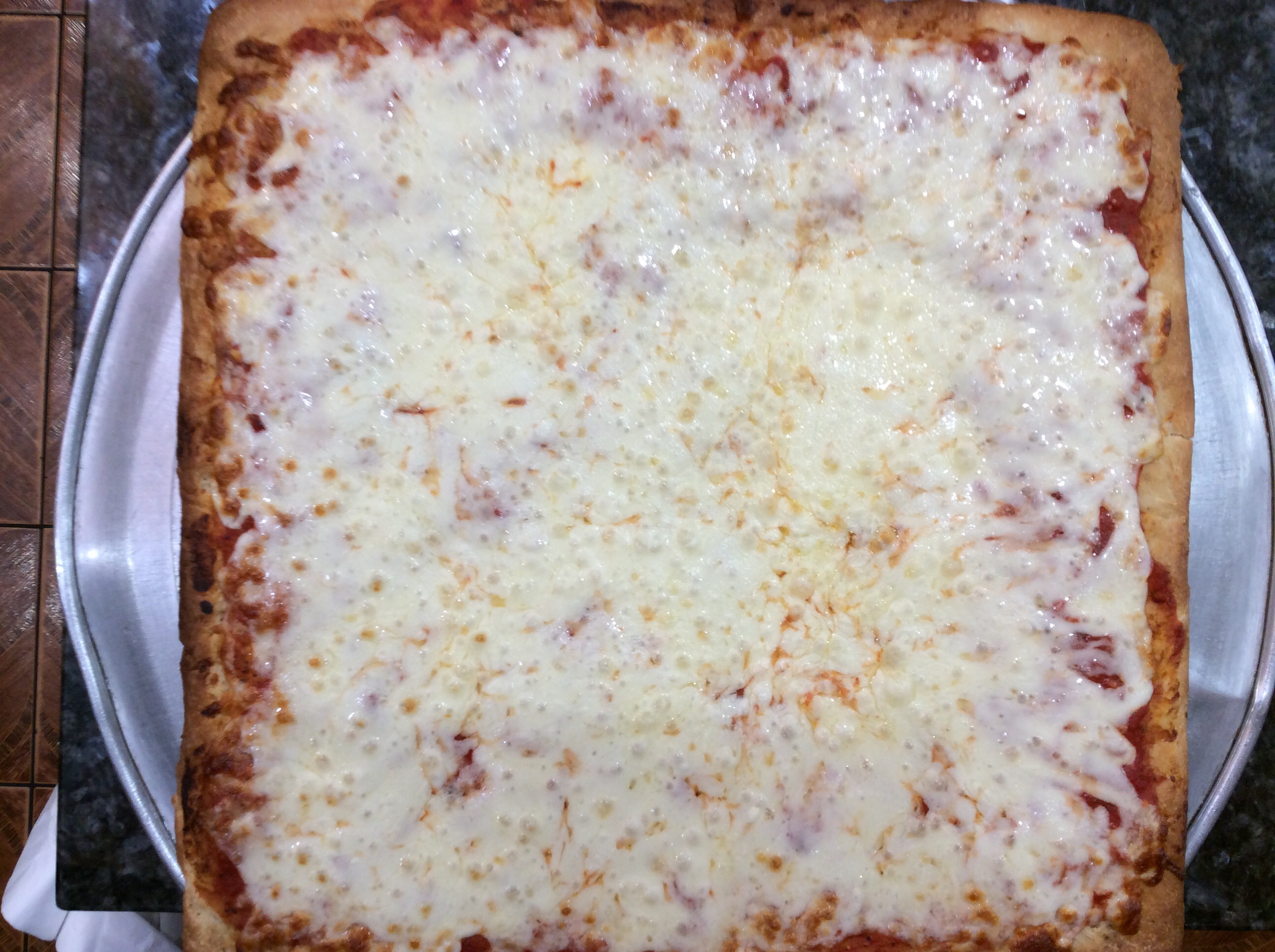 Order 22. Sicilian Pizza Pie Pizza Special food online from Susano's pizzeria store, Ridgewood on bringmethat.com