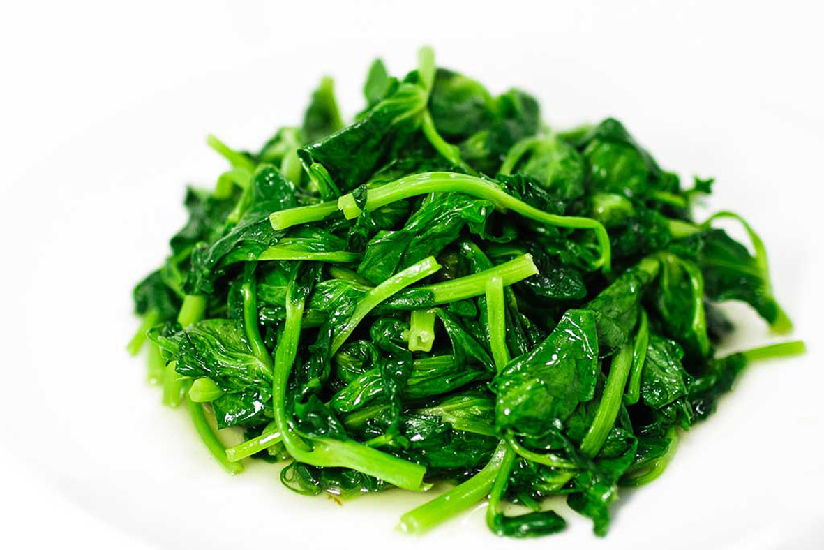 Order M07. Sauteed Peapod Stems清炒豆苗 food online from Gourmet China House store, Boston on bringmethat.com