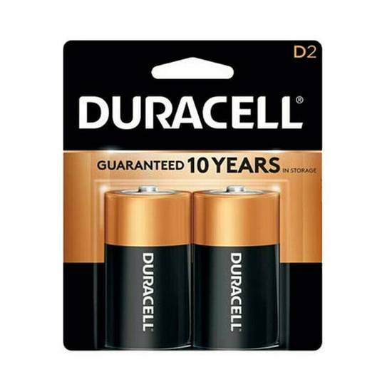 Order Duracell MN1300B2 Duracell D 2 Pack Duracell food online from Exxon Food Mart store, Port Huron on bringmethat.com