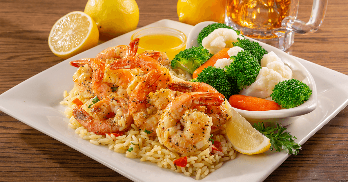 Order Grilled Shrimp food online from Colton Steak House And Grill store, Farmington on bringmethat.com