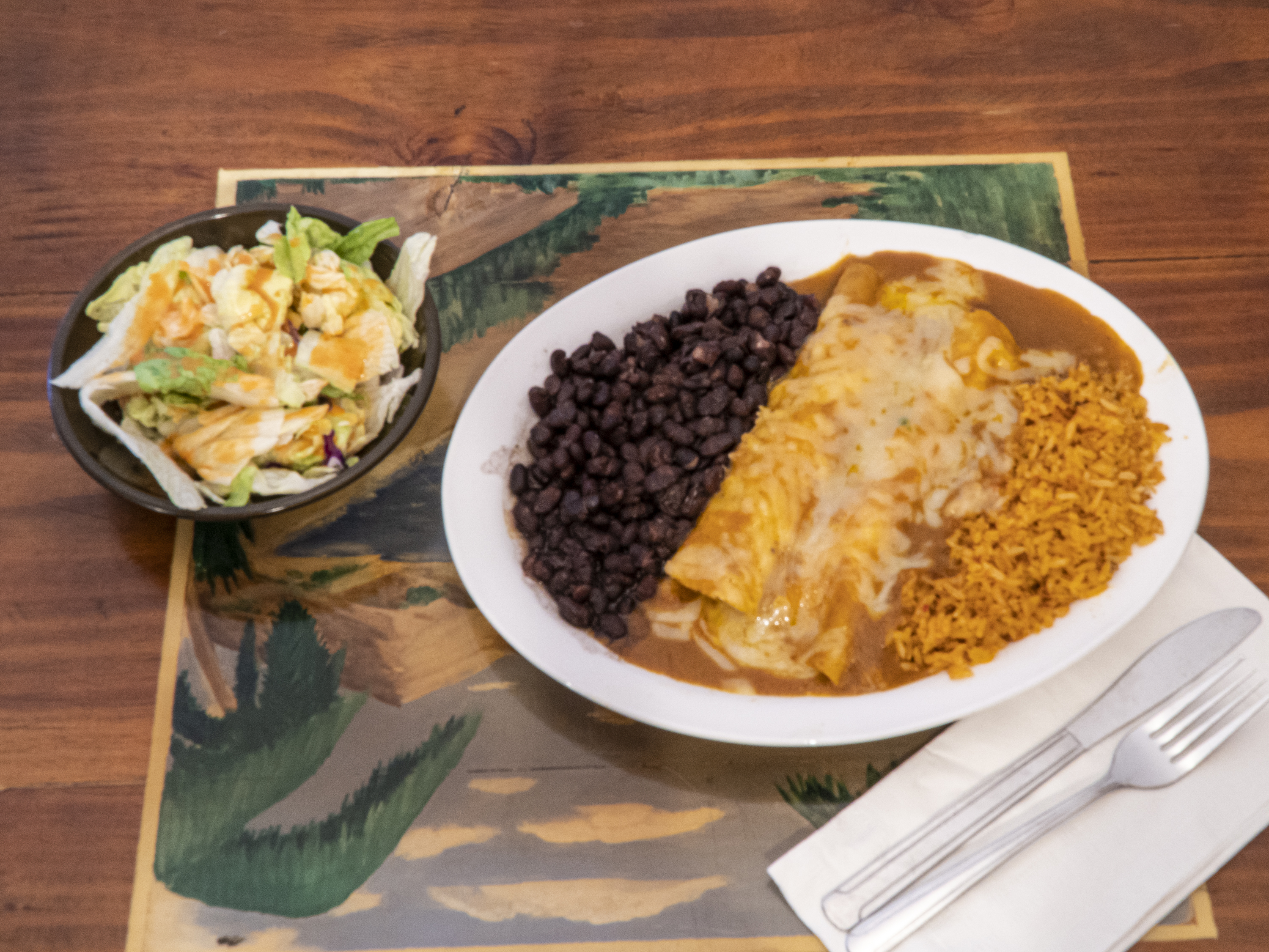 Order Enchiladas food online from Miguel Mexican Restaurant store, Stockton on bringmethat.com