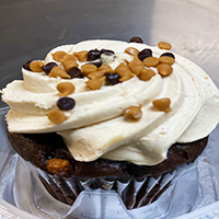 Order Chocolate Peanut Butter Cupcake  food online from Landon Ices store, La Plata on bringmethat.com