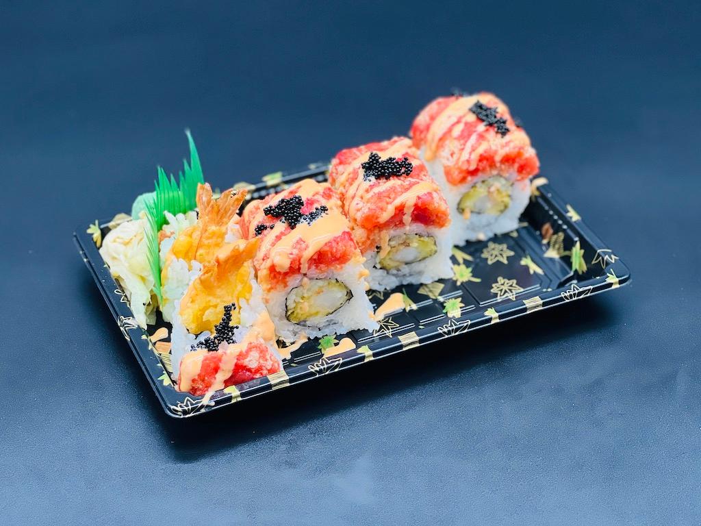 Order Red Hot Dragon Roll food online from I Sushi Inc. store, Ridgewood on bringmethat.com