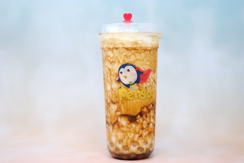 Order Signature Honey Boba Milk food online from Pengo Drink Station store, Lake Forest on bringmethat.com
