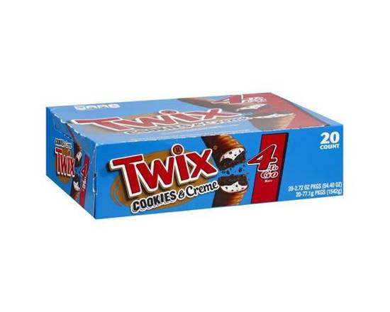 Order Twix Cookies & Creme Share Size 2.72oz food online from Rocket store, Fontana on bringmethat.com