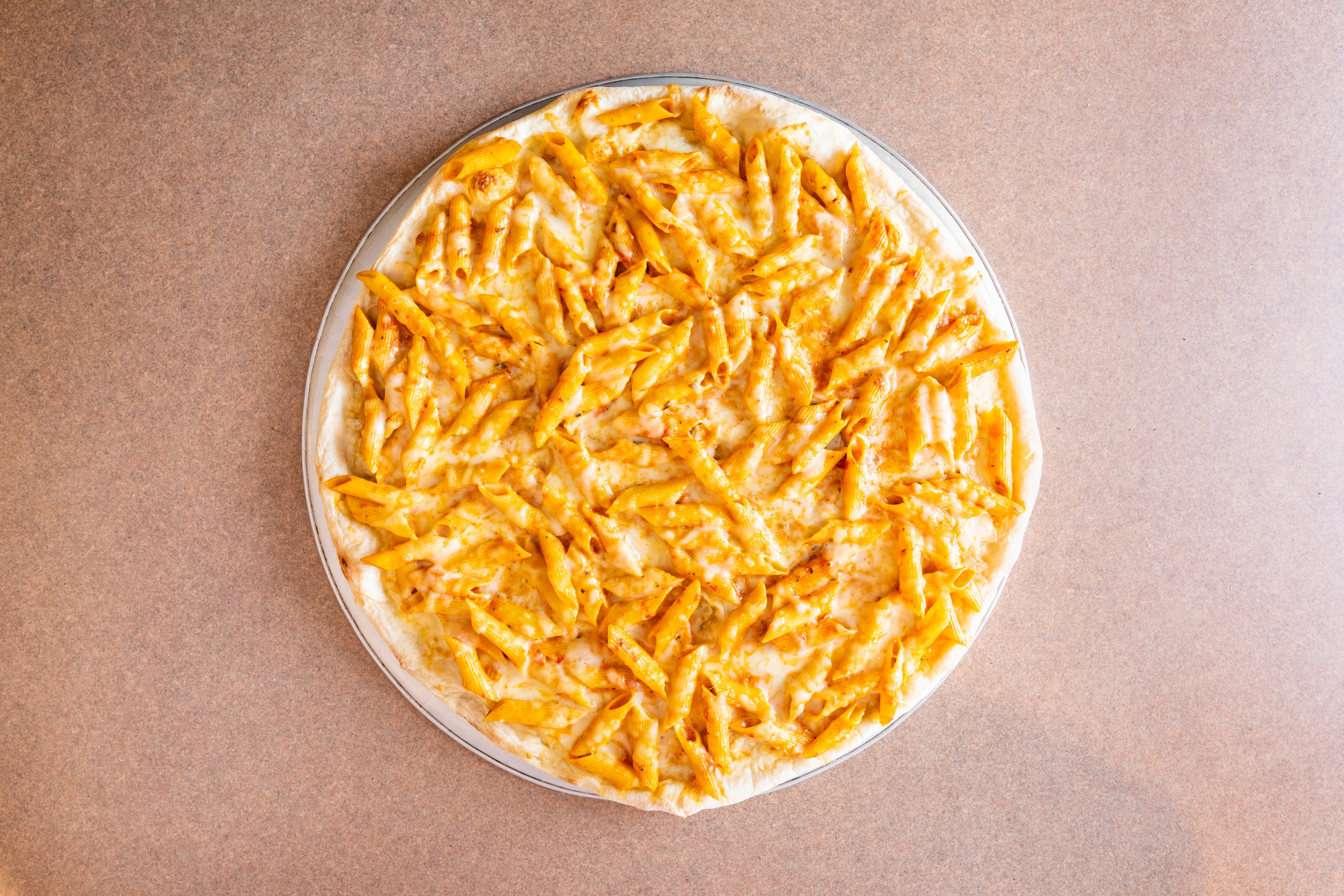 Order Baked Ziti Pizza - Large 16" food online from Linda's Pizza store, Ocean Gate on bringmethat.com